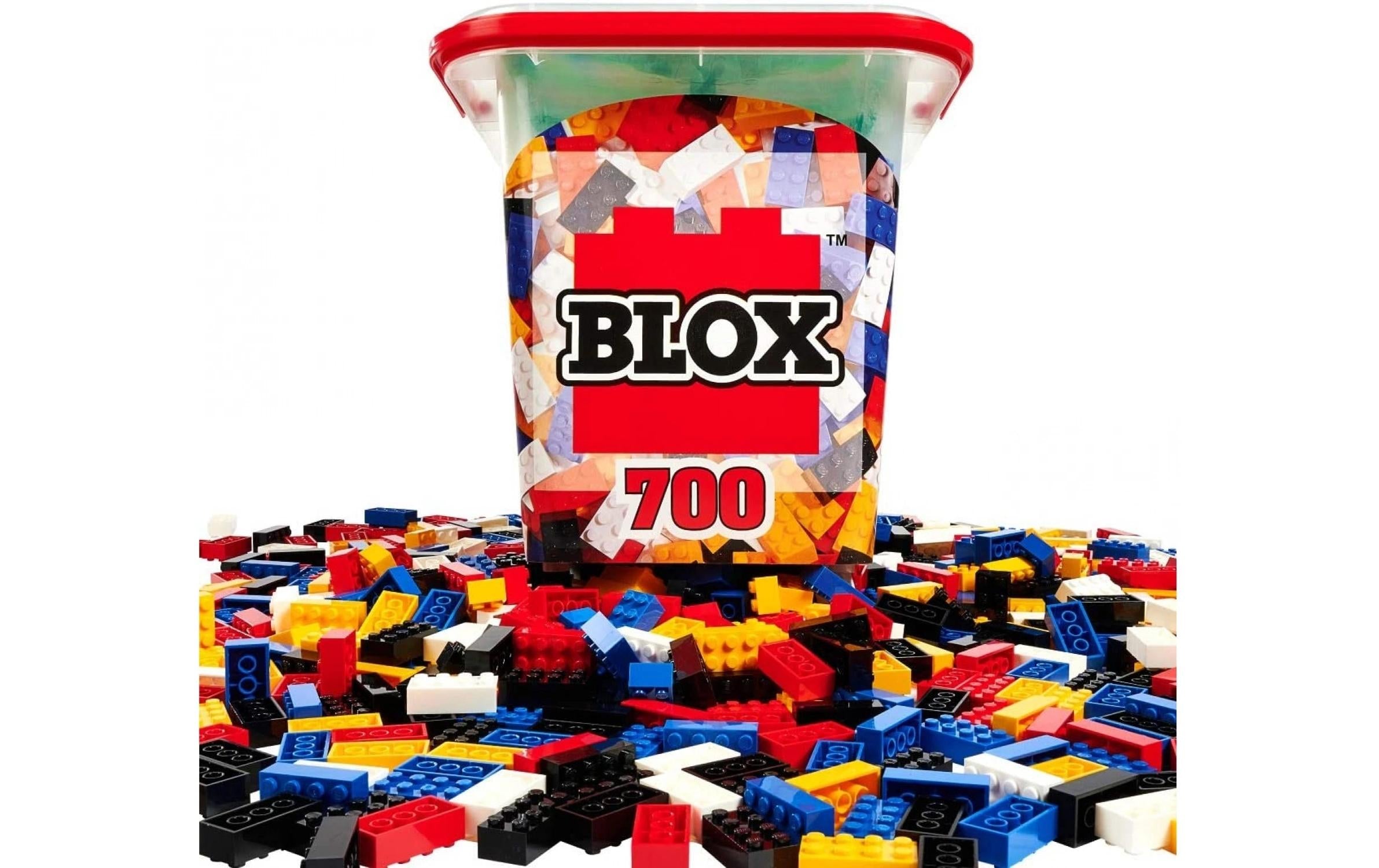 Simba Toys Blox Bausteine – 700-teilig – ab 3 Jahren – mehrfarbig