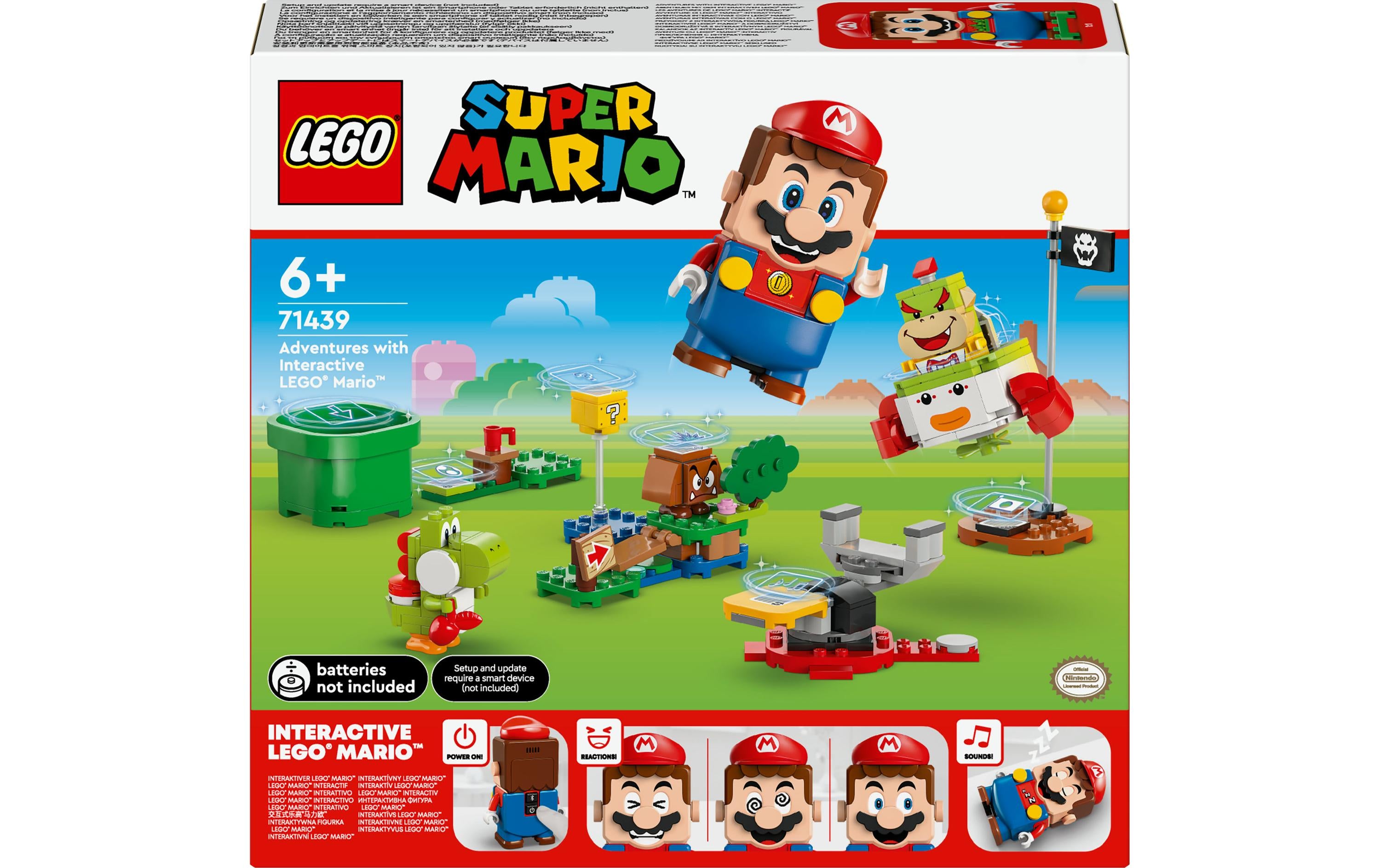 LEGO Super Mario Bauset – 218-teilig – ab 6 Jahren – 2 AAA-Batterien