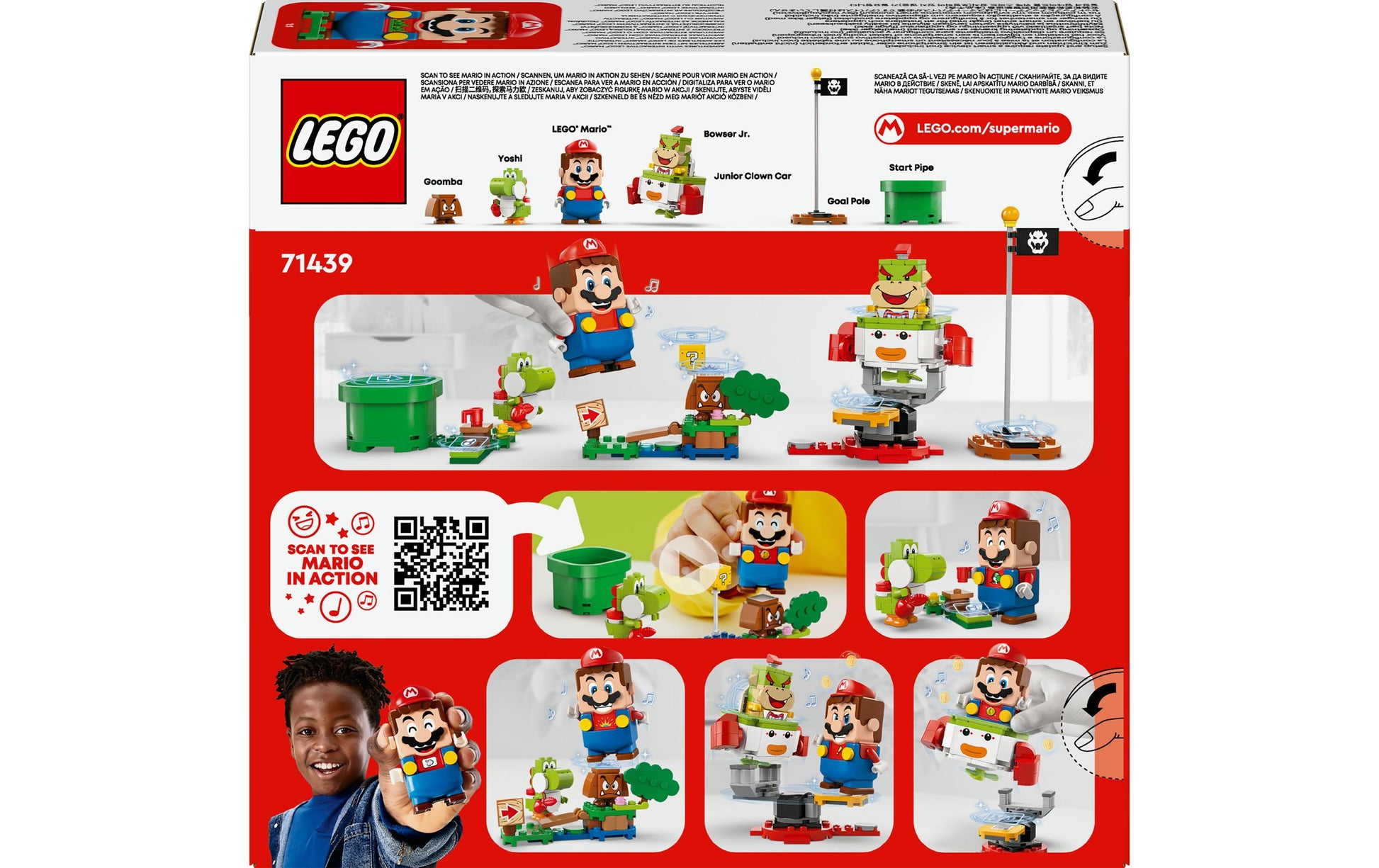 LEGO Super Mario Bauset – 218-teilig – ab 6 Jahren – 2 AAA-Batterien