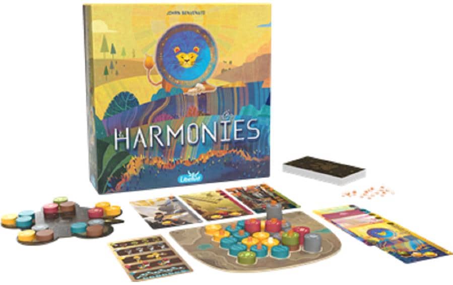 Libellud Harmonies – Brettspiel, 1–4 Spieler, ab 10 Jahren, 30 Min., FR