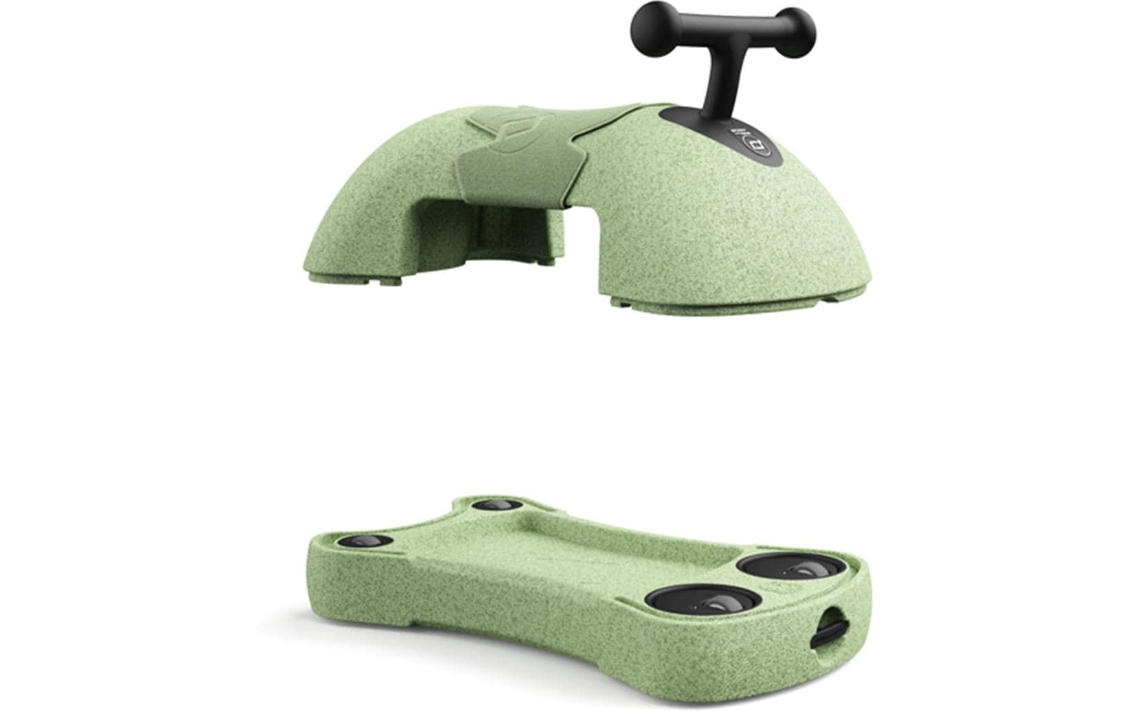 Scoot & Ride Just 4 Motion Rutschfahrzeug My First – 4 Räder, bis 20 kg – ab 6 Monaten – EPP, olivgrün