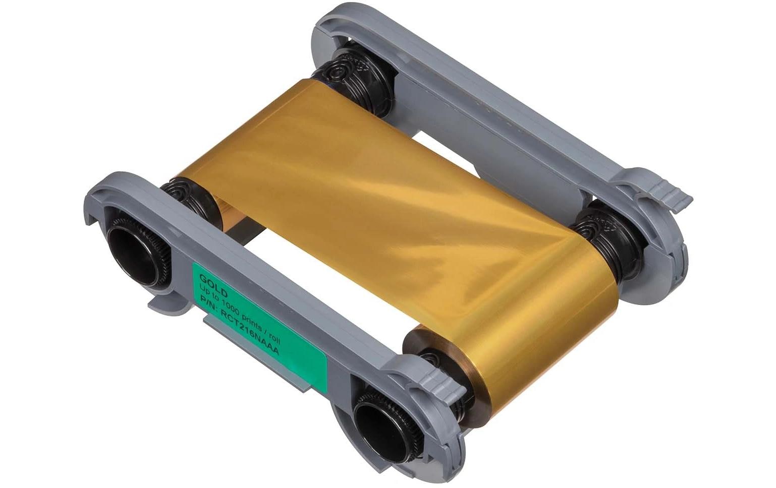 Evolis Primacy 2 Goldband Metall Farbband, 1'000 Seiten