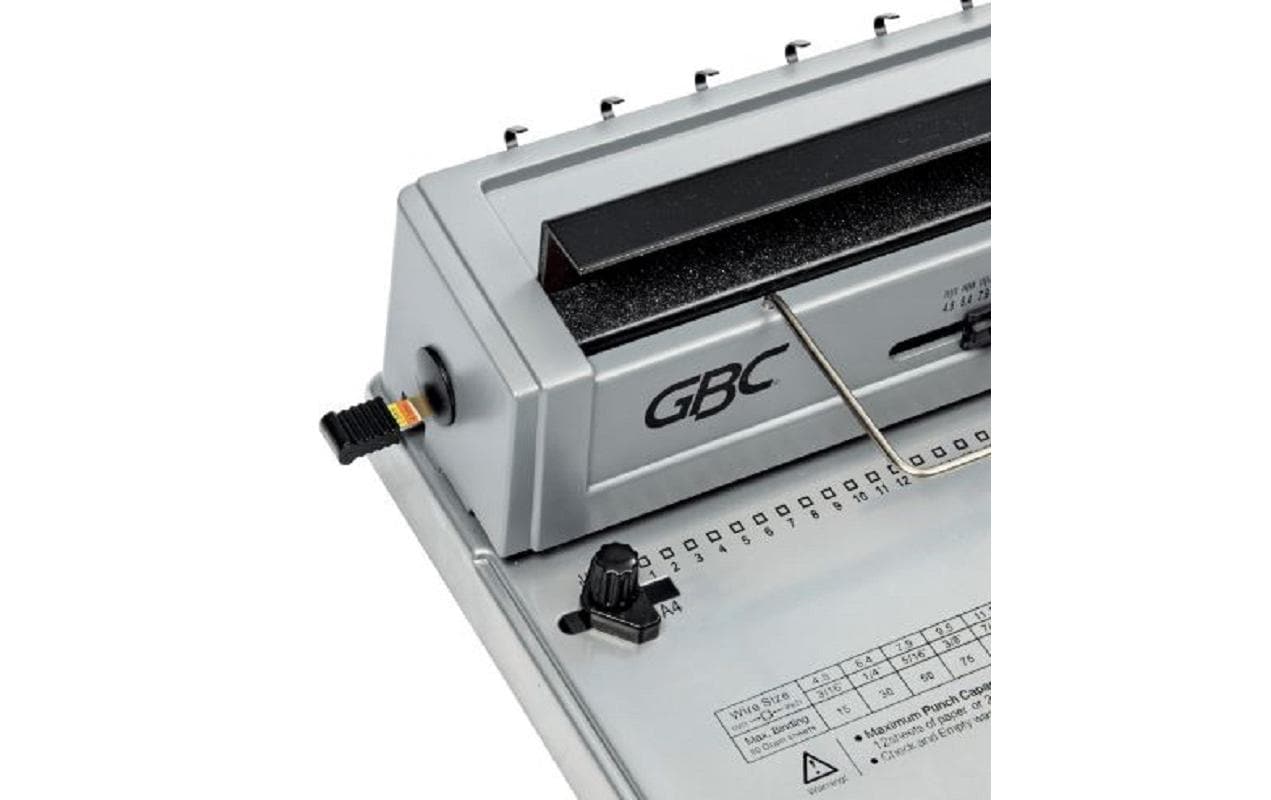 GBC WireBind W12 Bindegerät – Drahtbindung, 12 Blatt