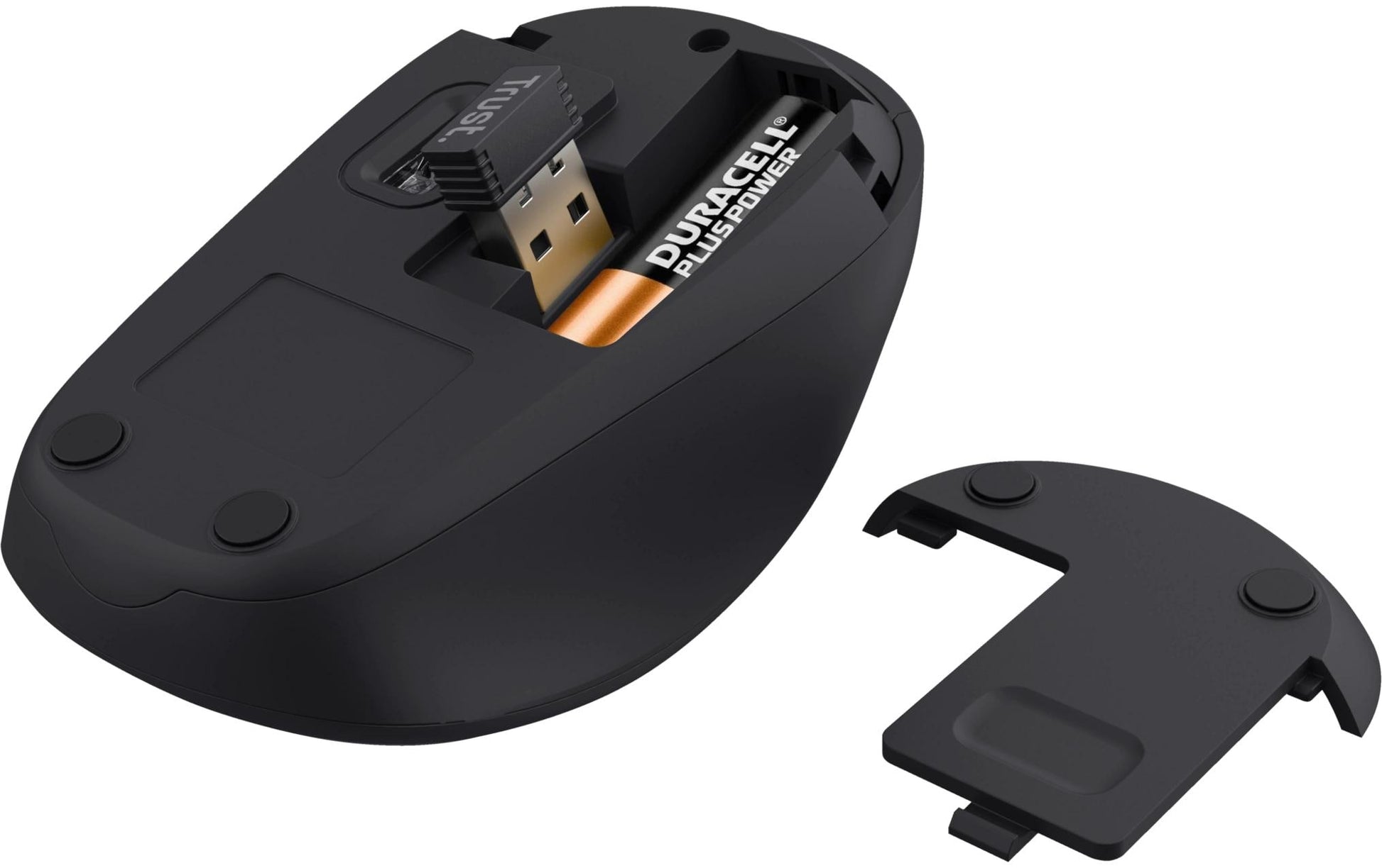 Trust TM-201 für Business – Maus – Kabellos (2,4 GHz), 1600 DPI, rechts