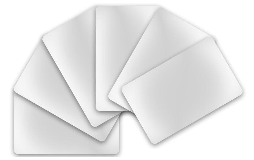 Evolis Karten, weiss – 100 Karten
