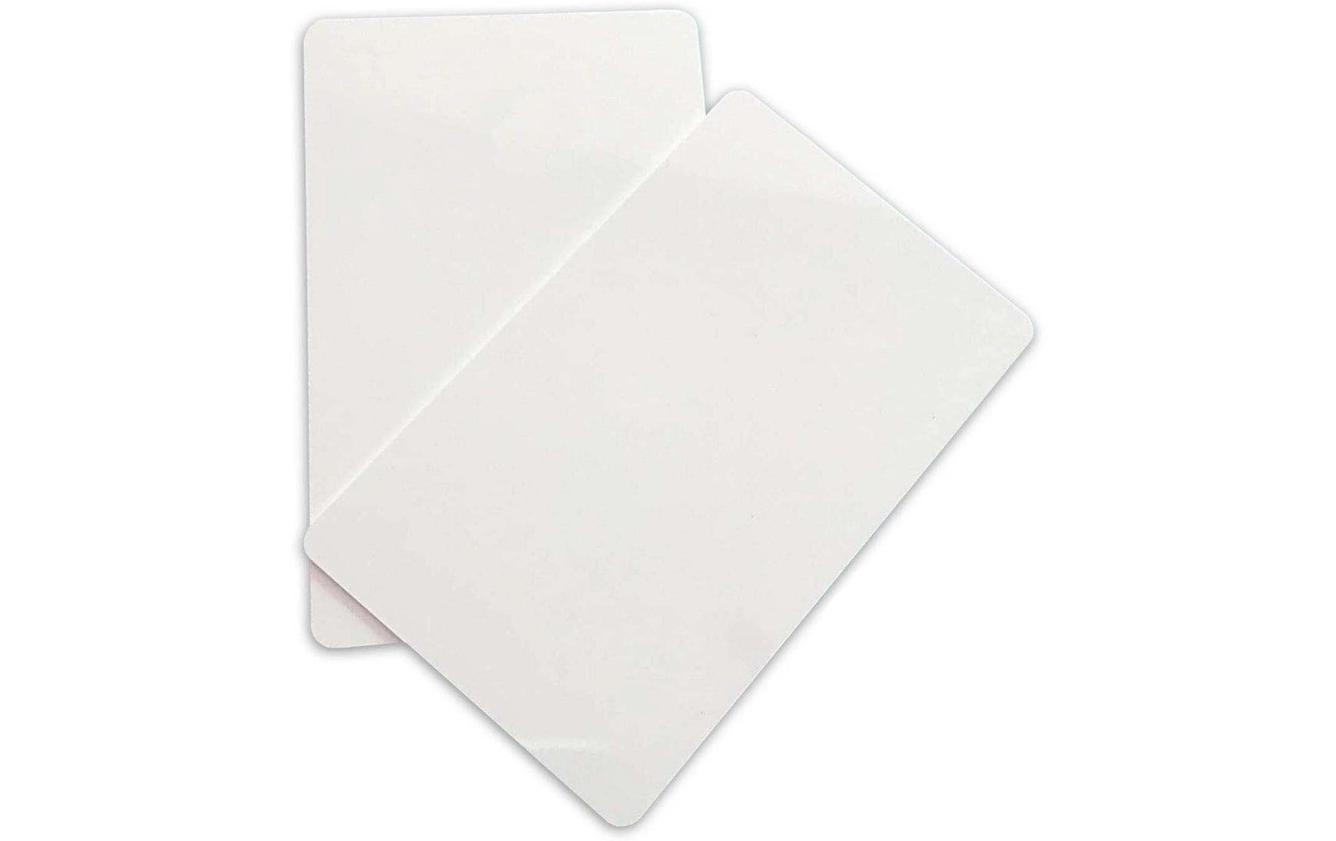 Evolis Karten 86 × 54 mm, weiss, PET