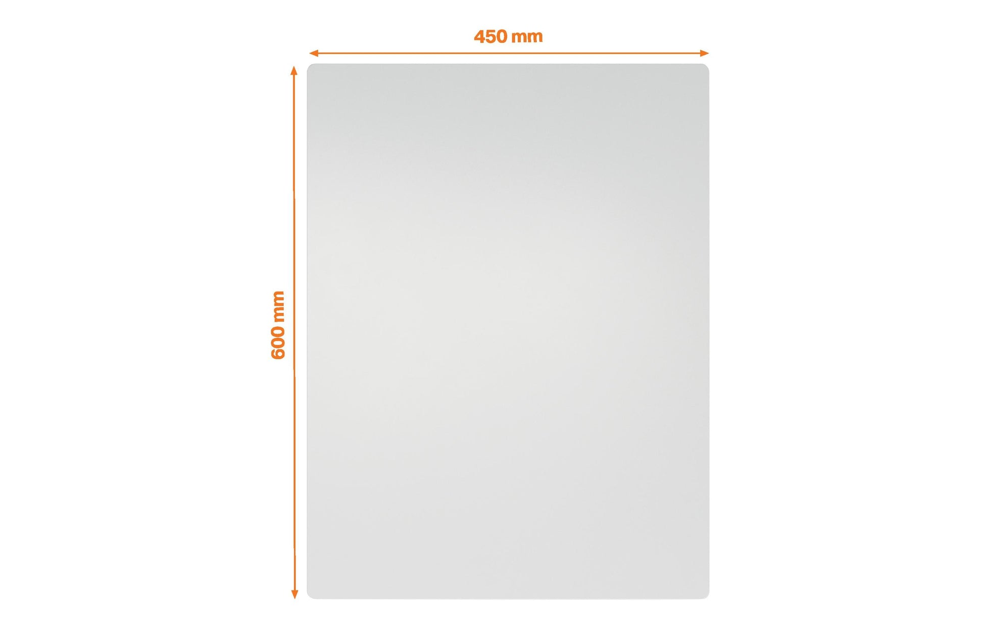 Nobo Whiteboard – 60 × 45 cm, magnetisch