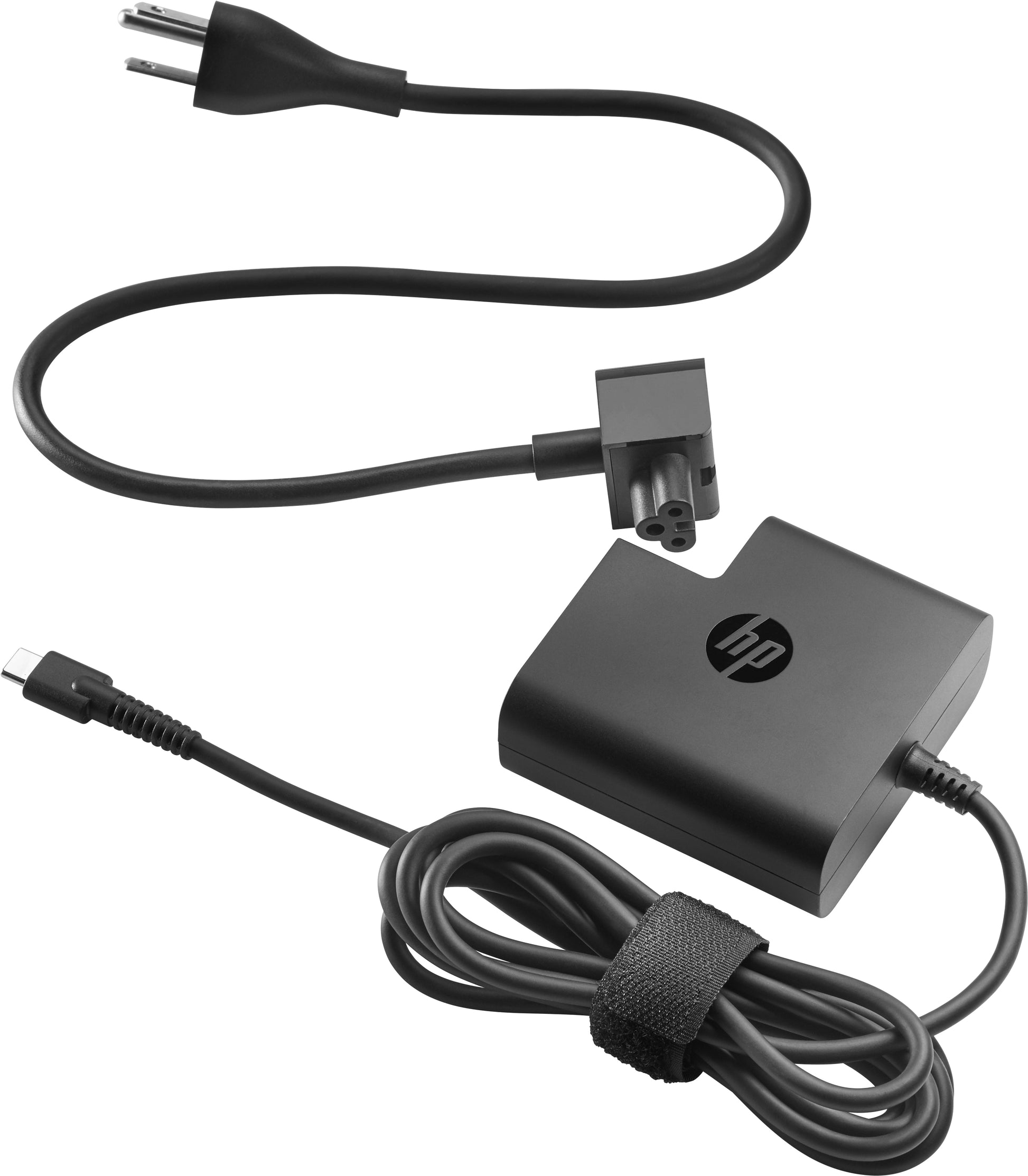 HP USB-C Netzadapter – 65 W, Schwarz