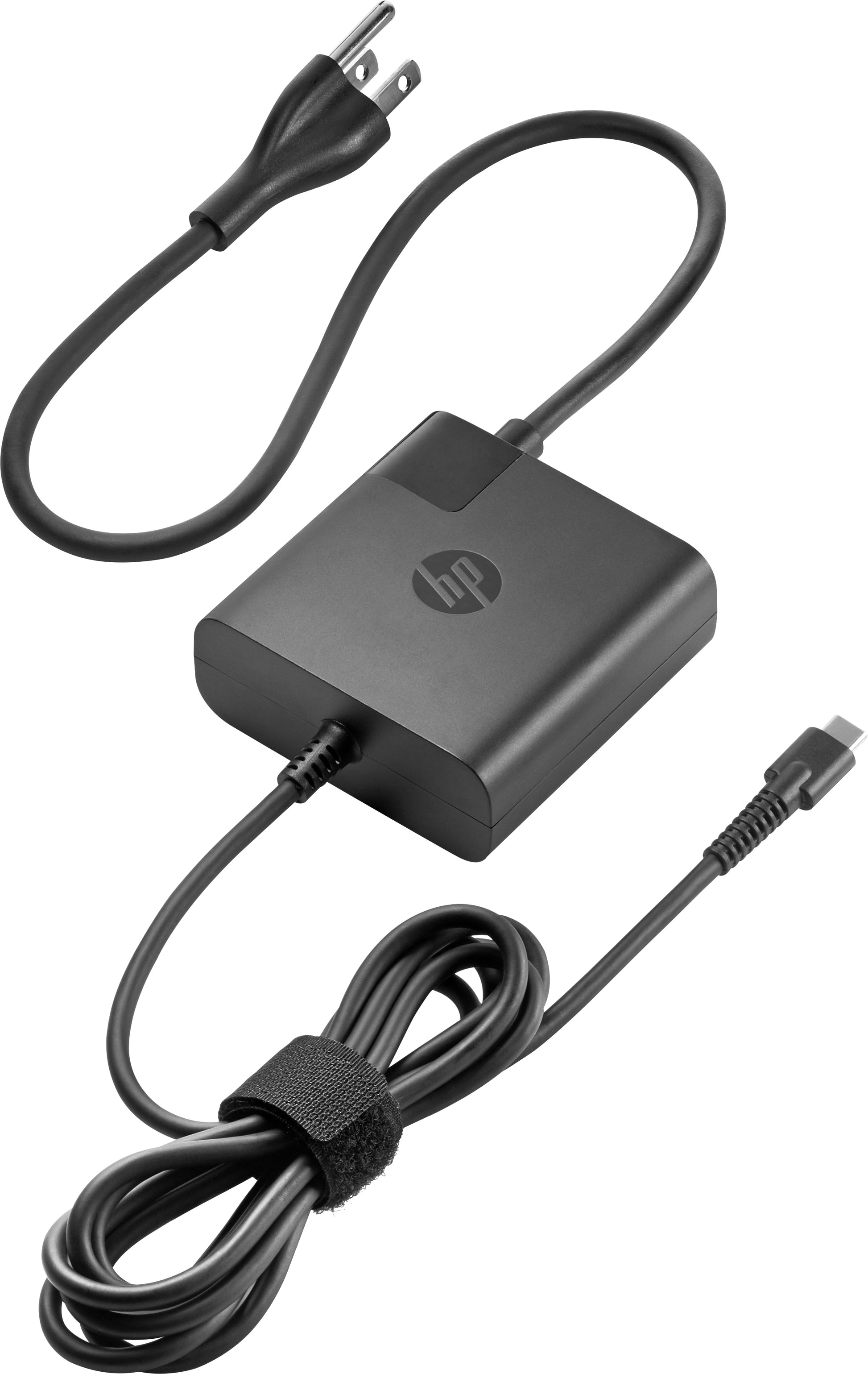 HP USB-C Netzadapter – 65 W, Schwarz
