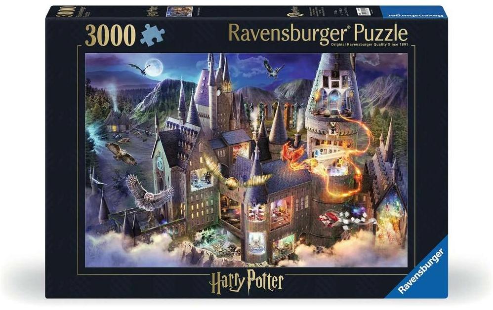 Ravensburger Puzzle Hogwarts Interior (Film) – 3000 Teile – 121 × 80 cm – ab 14 Jahren