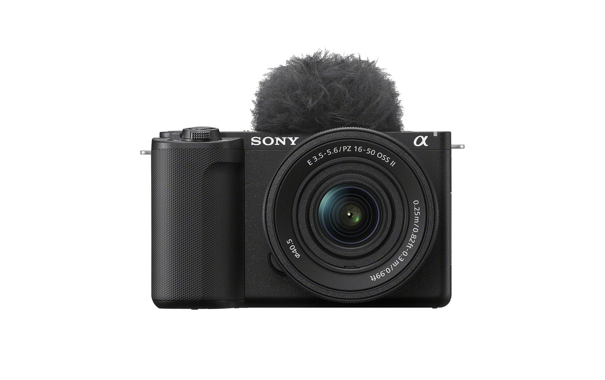 Sony Alpha ZV-E10 II Kit SELP1650 16–50mm f/3.5–5.6 – APS-C, 26 MP, 4K, schwarz