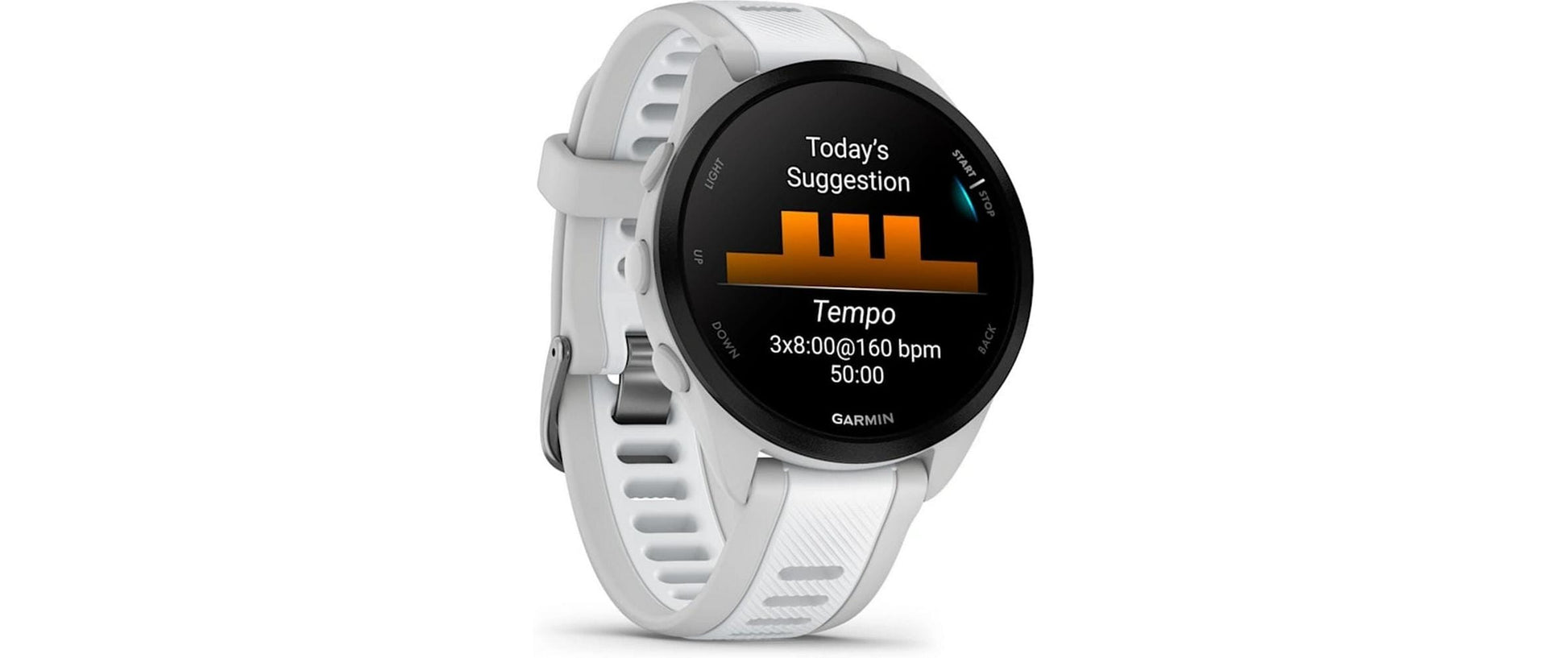 Garmin Forerunner 165 Music – GPS-Smartwatch – 43 mm, 1,2" AMOLED, GPS, WLAN, Bluetooth, 5 ATM