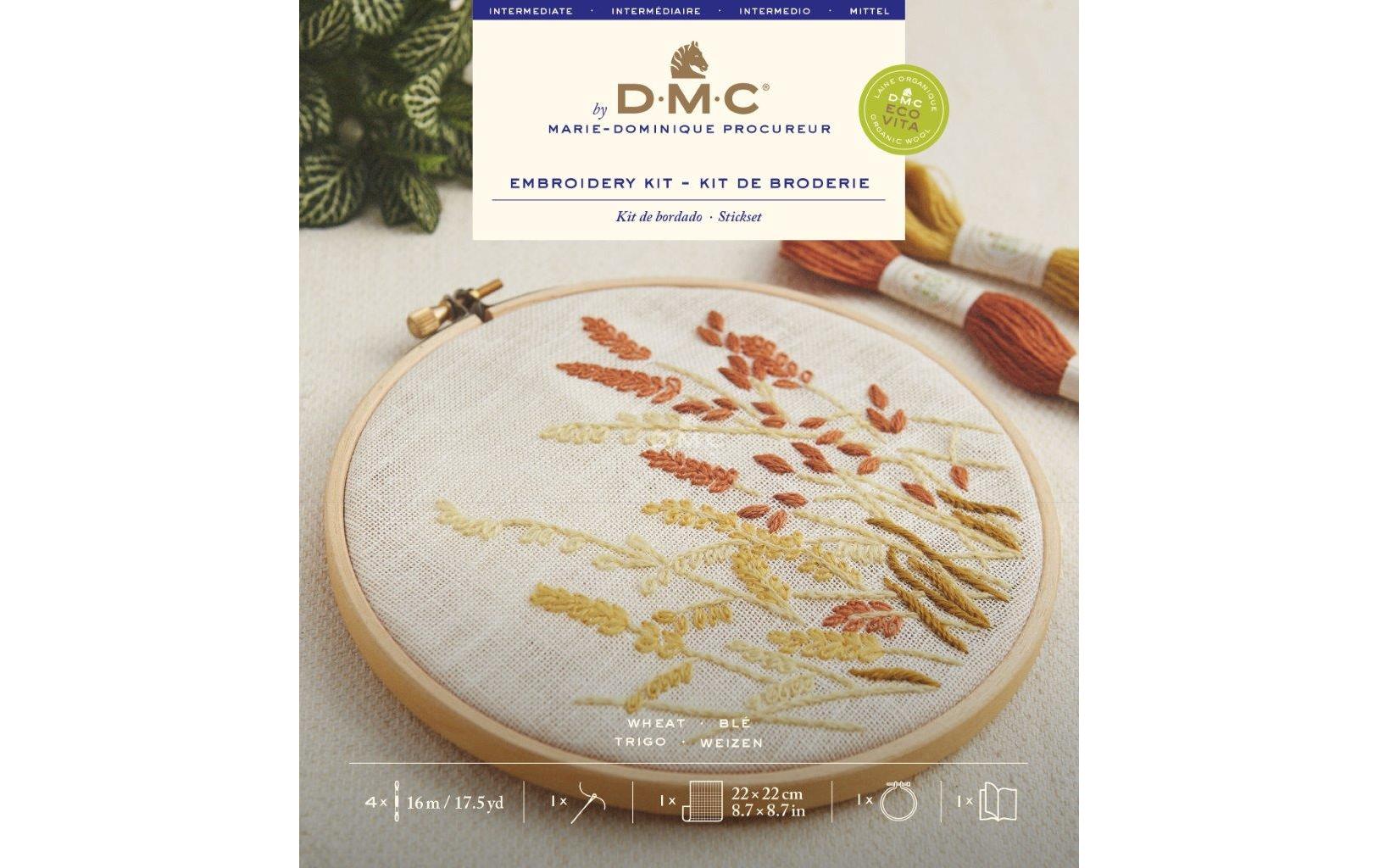 DMC Designer – Stick-Set – Weizen (Blumen)