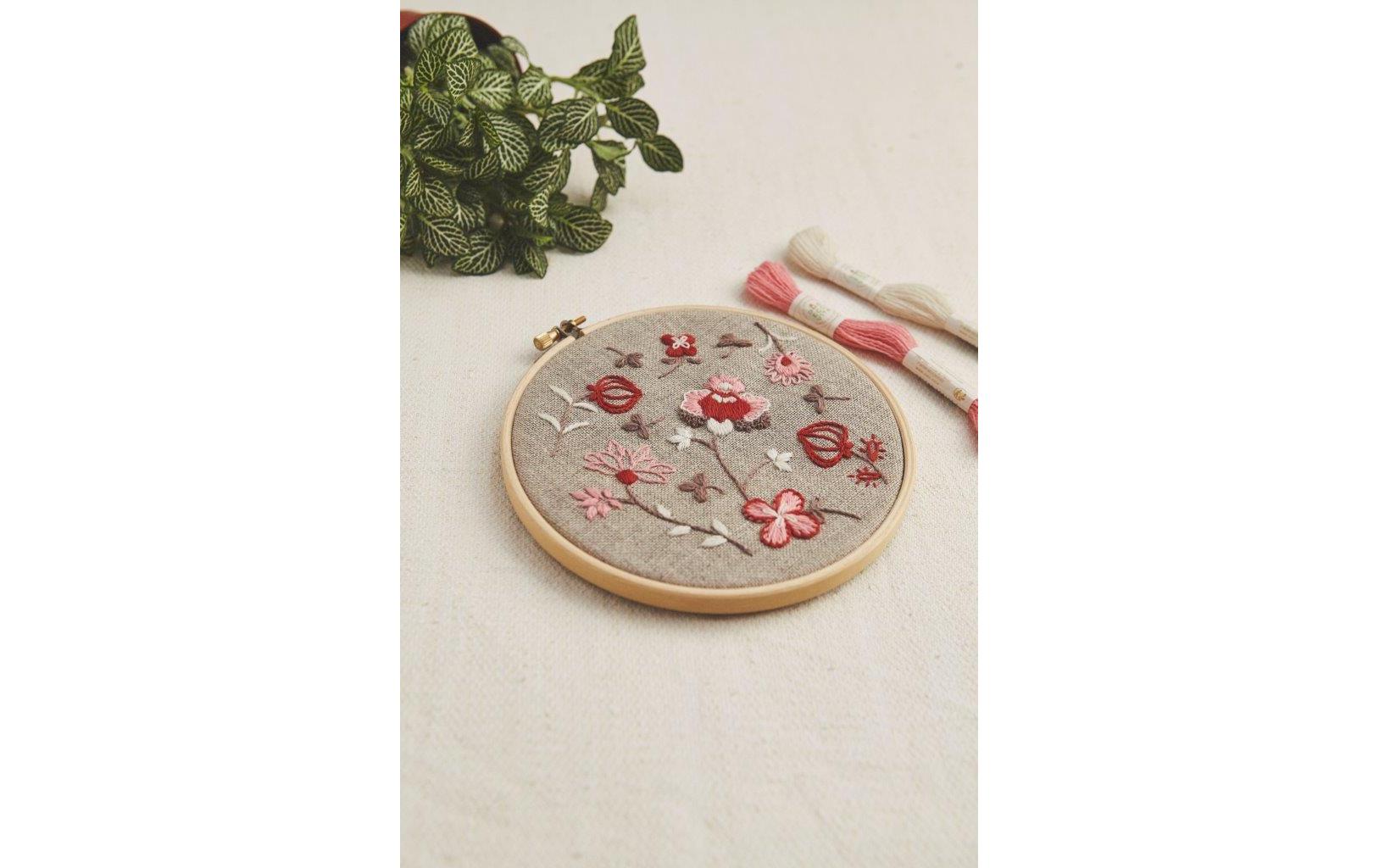 DMC Designer – Stick-Set – Blumen – Mehrfarbig