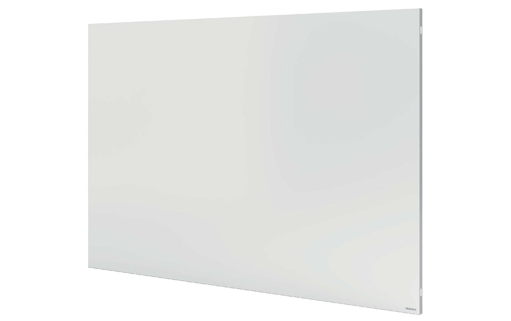 Franken Whiteboard – 90 × 120 cm, lackierter Stahl, magnetisch, Wandmontage, inkl. Befestigungsmaterial