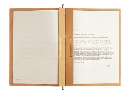 Leitz Hängeordner für A4 – Karton, Kunststoff, Braun