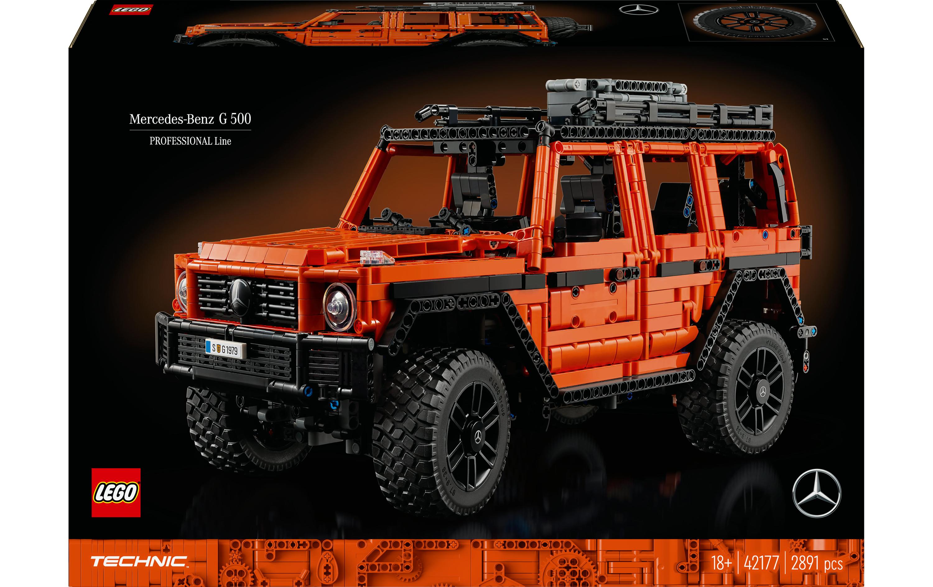 LEGO Technic Mercedes-Benz G 500 PROFESSIONAL Line 3D Puzzle – 2891 Teile – 20 × 22 cm – ab 18 Jahren