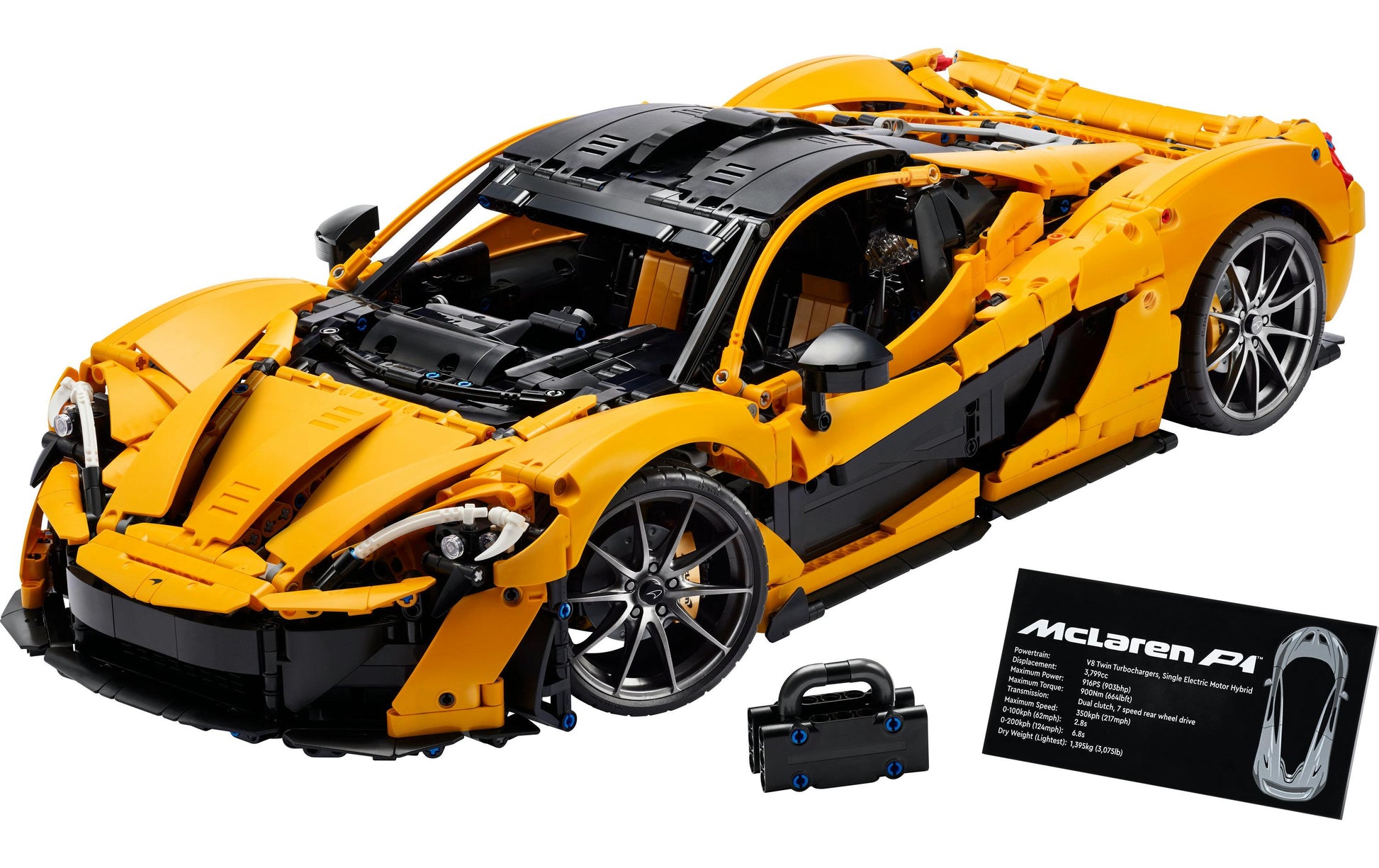 LEGO Technic McLaren P1 3D Puzzle – 3893 Teile – 25 × 14 × 59 cm – ab 18 Jahren