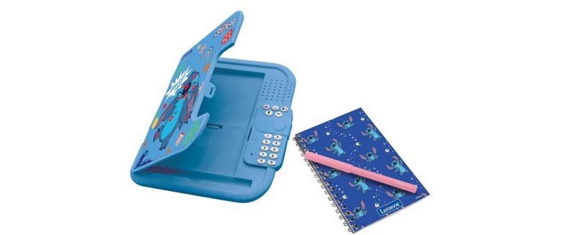 Lexibook Crosslander SD50D Elektronisches Tagebuch – Disney Stitch – 12 × 20 × 3,7 cm – ab 6 J. – blau