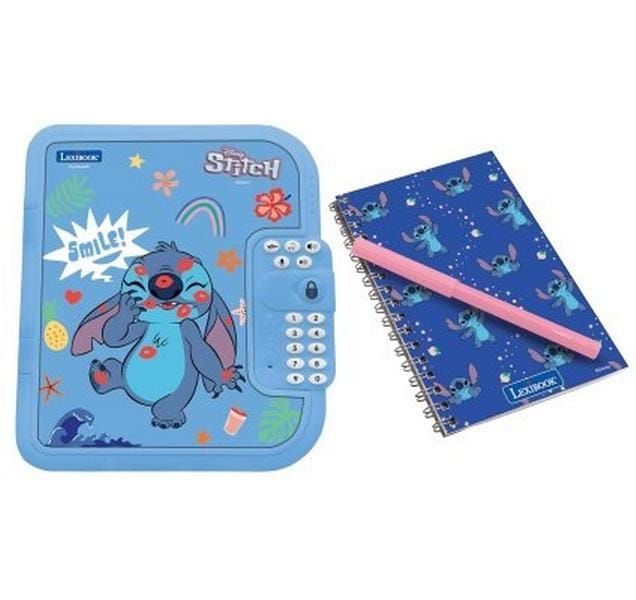 Lexibook Crosslander SD50D Elektronisches Tagebuch – Disney Stitch – 12 × 20 × 3,7 cm – ab 6 J. – blau