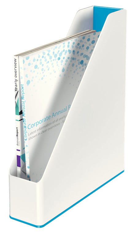 Leitz Katalogsammler – für A4 – Polystyrol (PS) – Blau – 73 × 272 × 318 mm