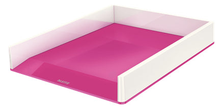 Leitz Briefkorb – Kunststoff, metallisch, pink, Serie 53611023