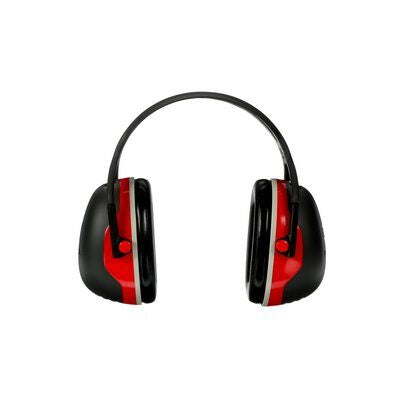 3M Peltor X3A Kapselgehörschutz – SNR 33 dB – Schwarz/Rot