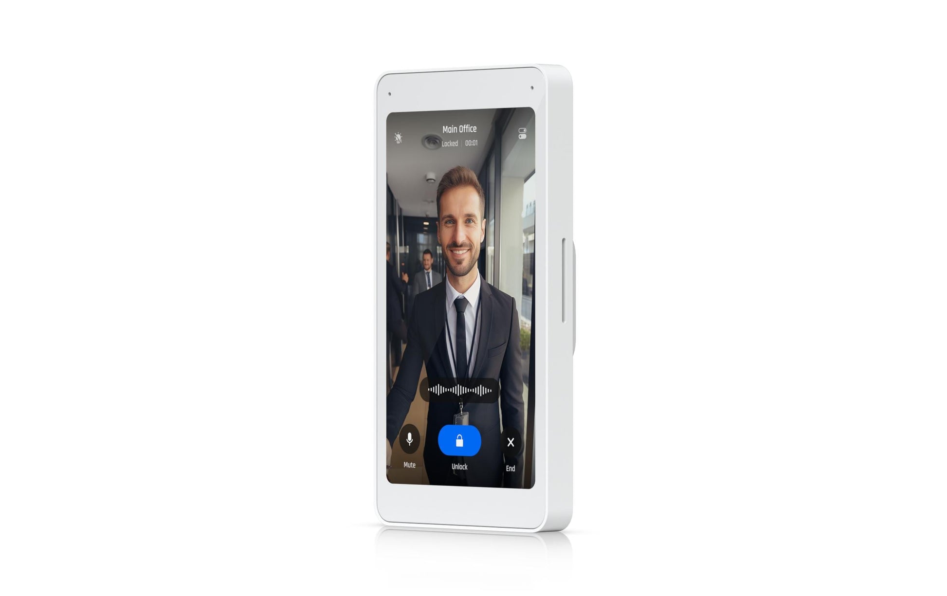 Ubiquiti Video-Türsprechanlage Access UA-INTERCOM Viewer – für UA-INTERCOM, 0 Tasten, weiss