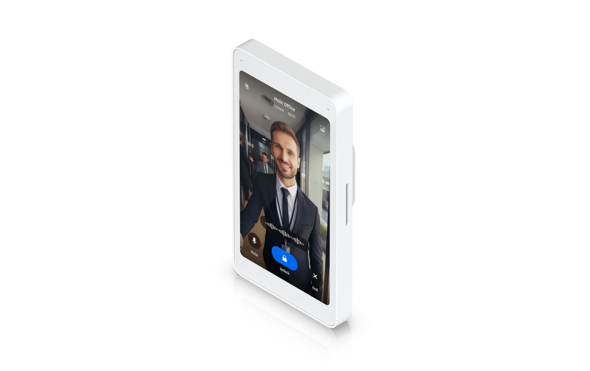 Ubiquiti Video-Türsprechanlage Access UA-INTERCOM Viewer – für UA-INTERCOM, 0 Tasten, weiss