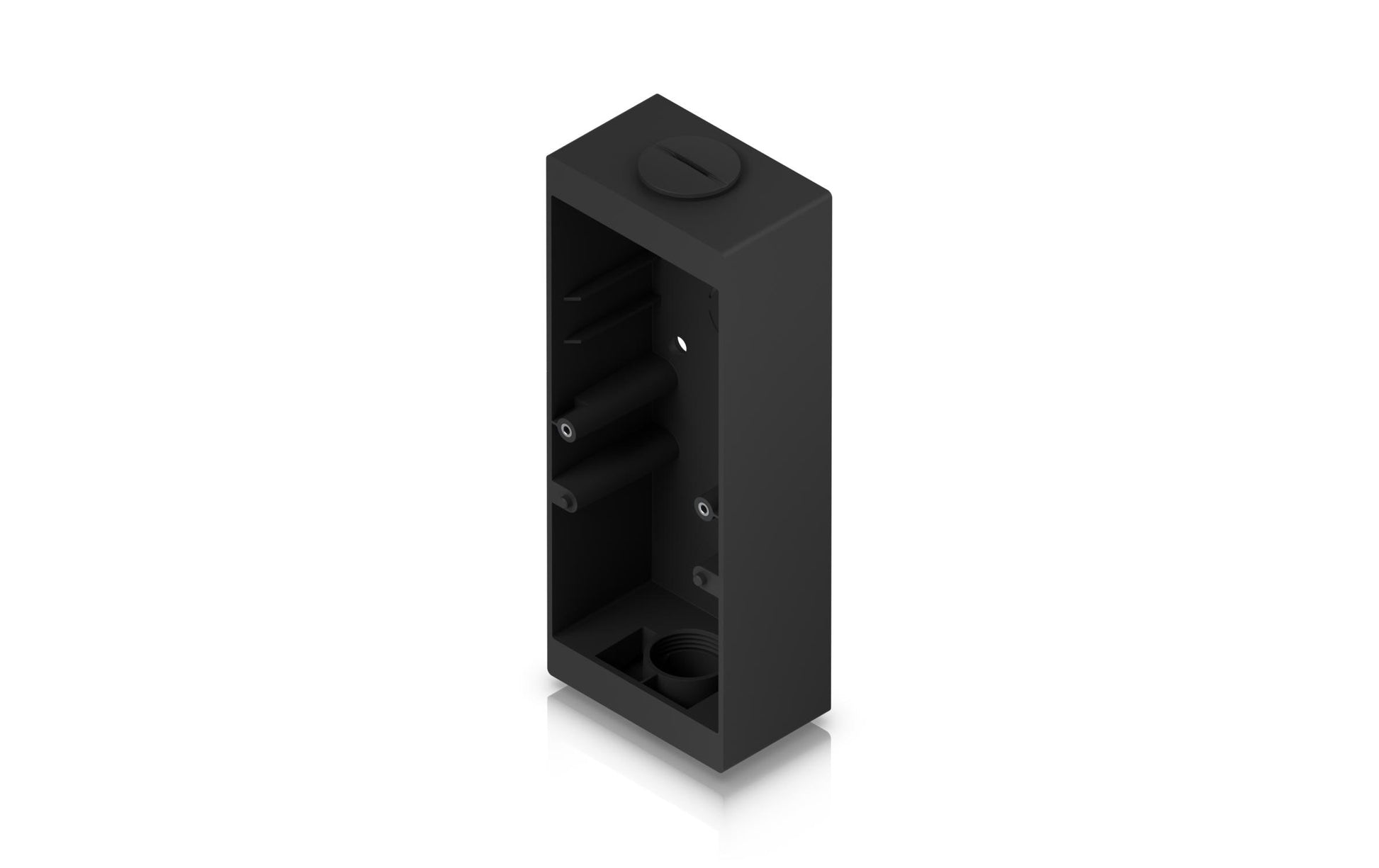 Ubiquiti Montagedose – Polycarbonat/Gummi/Schwamm, 77,8×48,6×205,4 mm, Schwarz