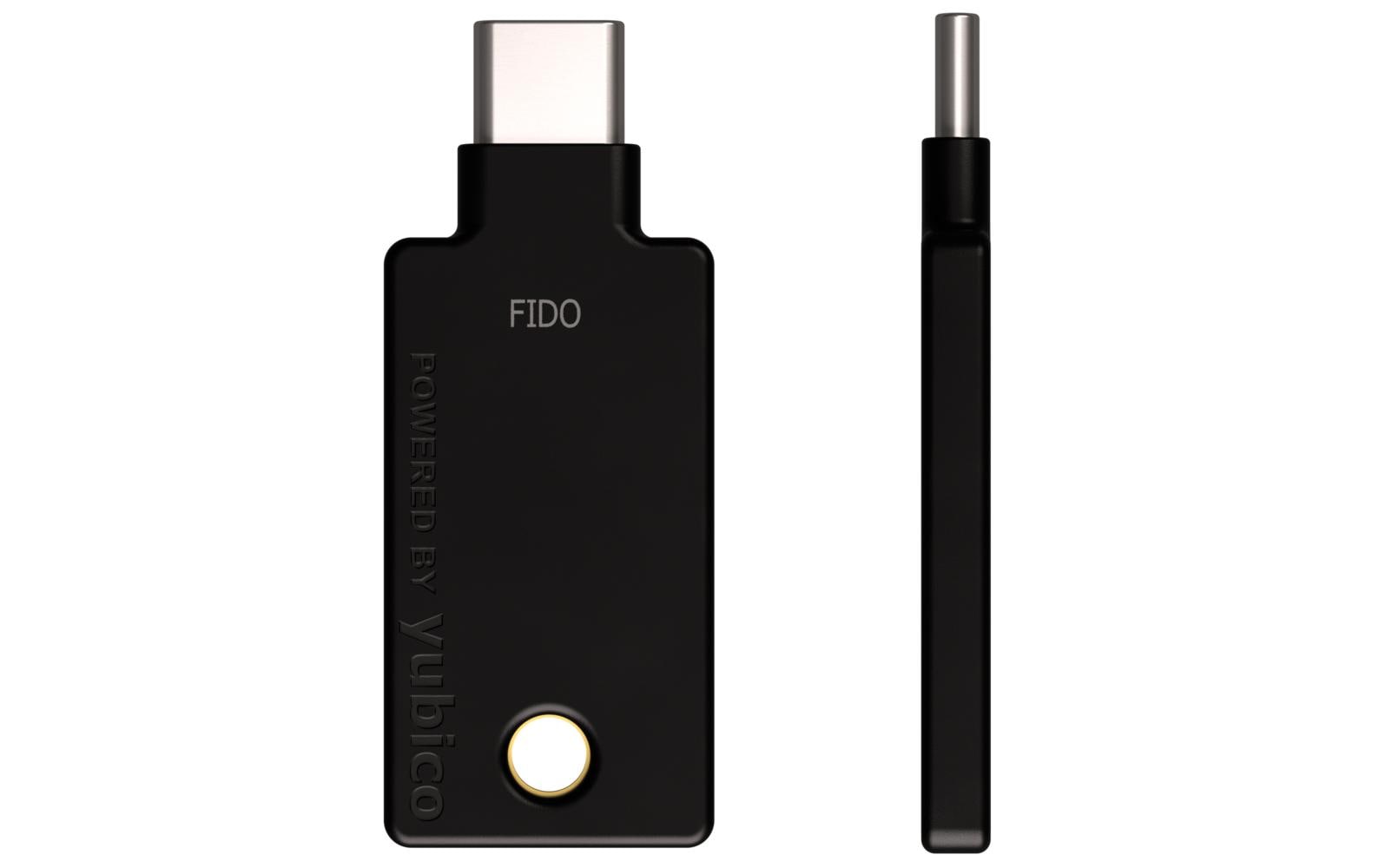 Yubico Sicherheitsschlüssel YubiKey Security Key C NFC – für Google, Microsoft, sforce.com und andere, IP68