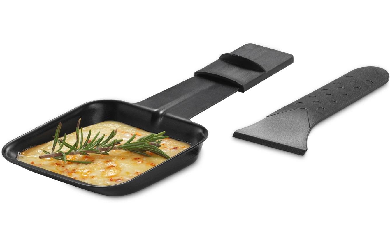 Trisa Electronics Trisa Raclette-Grill Premium – 8 Personen, 1500 W, Aluguss-Grillplatte – Edelstahl