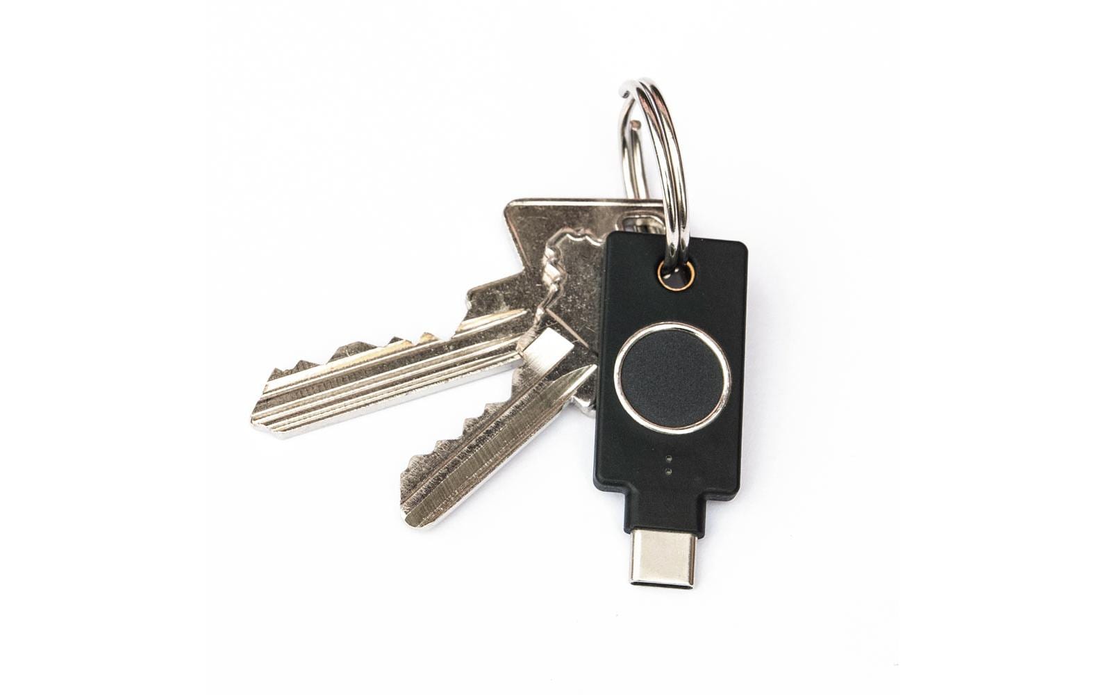 Yubico YubiKey C Bio FIDO Edition – USB-C – Schwarz – für Windows, macOS, Chrome OS und mehr