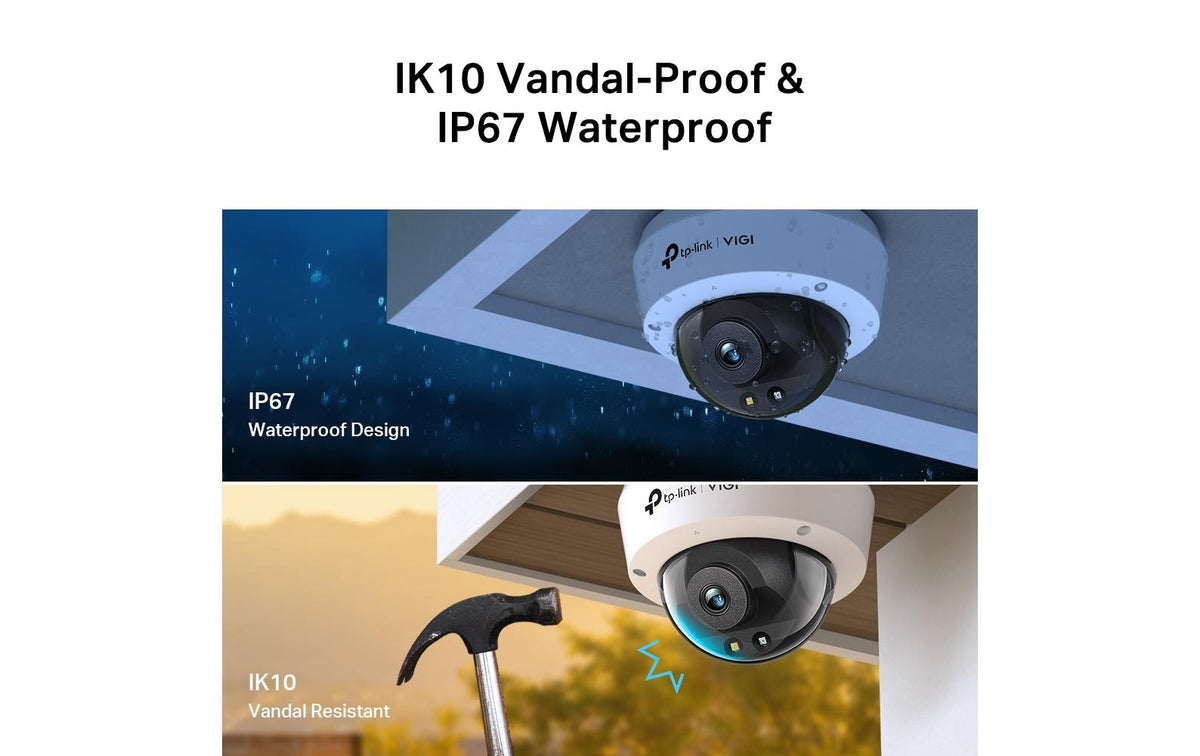 TP-Link Dome-Netzwerk-Kamera – 5 MP