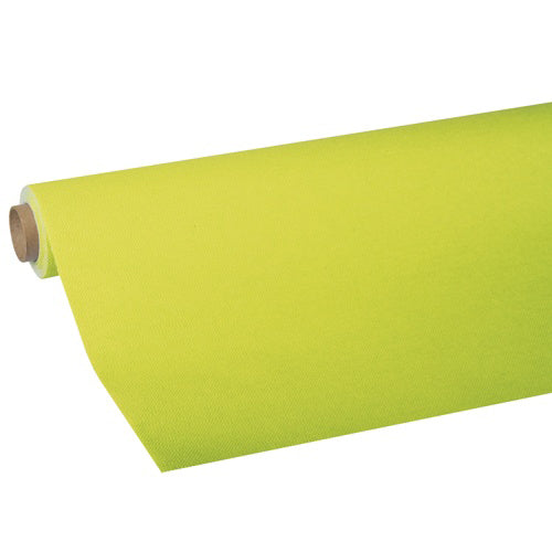 Papstar Tischdecke auf Rolle – 118 cm×25 m, Papier, Limette, Royal