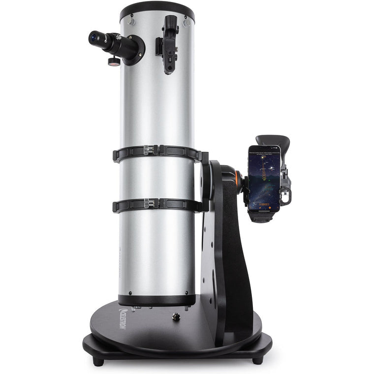 Celestron SSE 150mm Tabletop Dobson – Spiegelteleskop, 150 mm Öffnung, 750 mm Brennweite, f/5, Schwarz/Silber