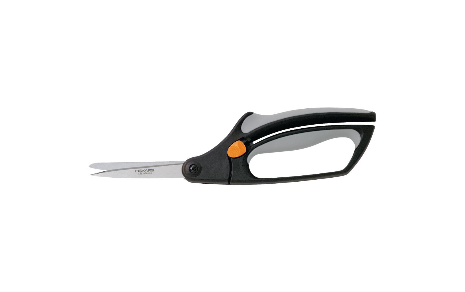 Fiskars S50 – Buchsbaumschere 155 mm, weicher ergonomischer Griff, schwarz