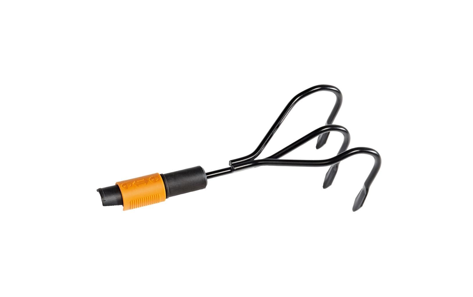 Fiskars QuikFit Handkultivator – 305 × 120 × 120 mm, Metall, Kunststoffgriff
