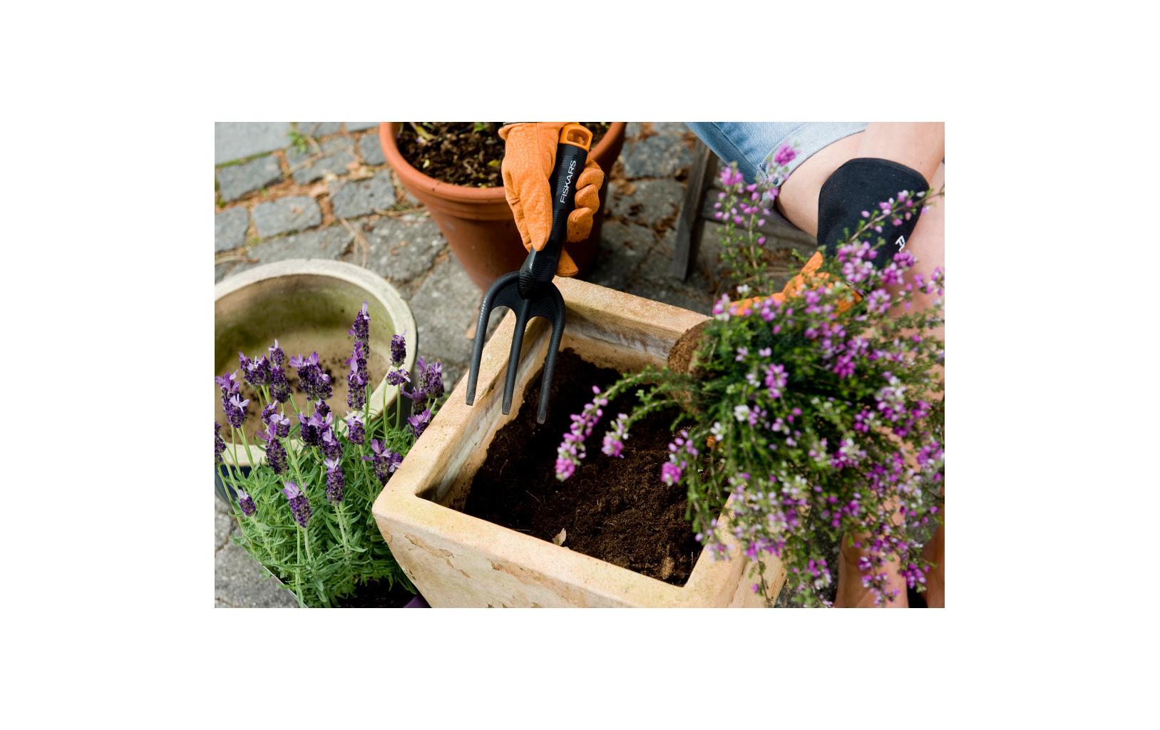 Fiskars Solid Pflanzgabel – 263 × 78 × 40 mm