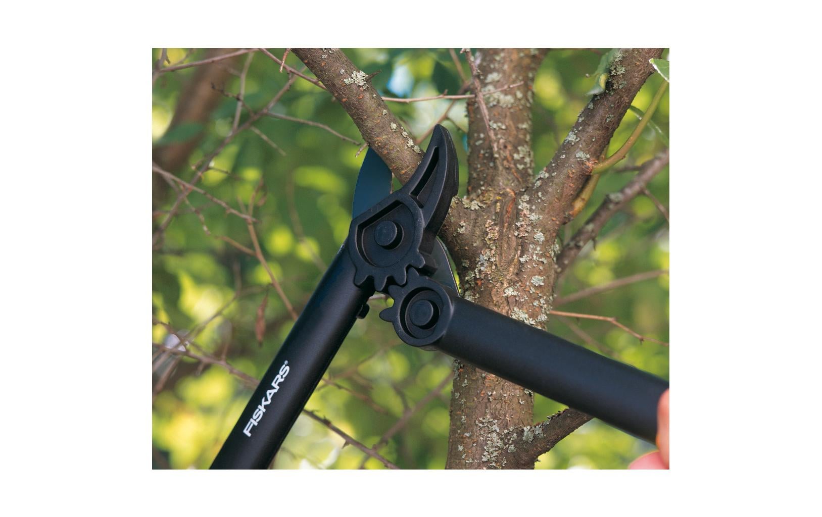 Fiskars PowerGear – Amboss-Getriebeastschere, Schnittbreite 390 mm
