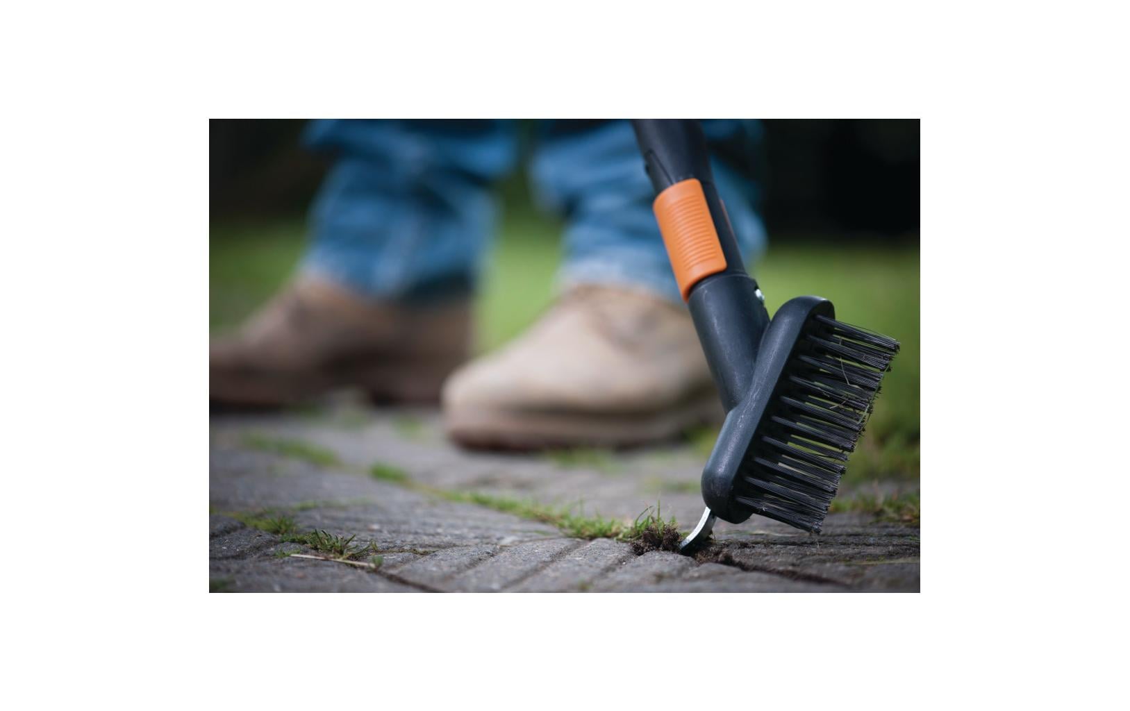 Fiskars QuikFit Fugenbürste – 18,5×15,2×3,7 cm