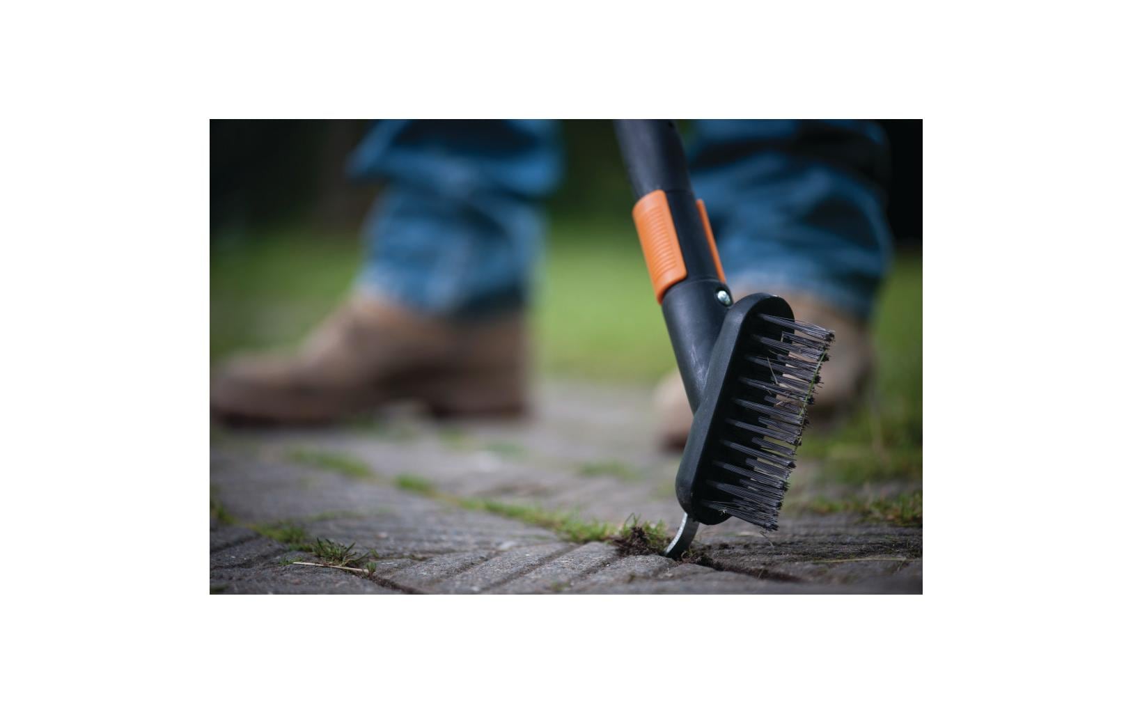 Fiskars QuikFit Fugenbürste – 18,5×15,2×3,7 cm