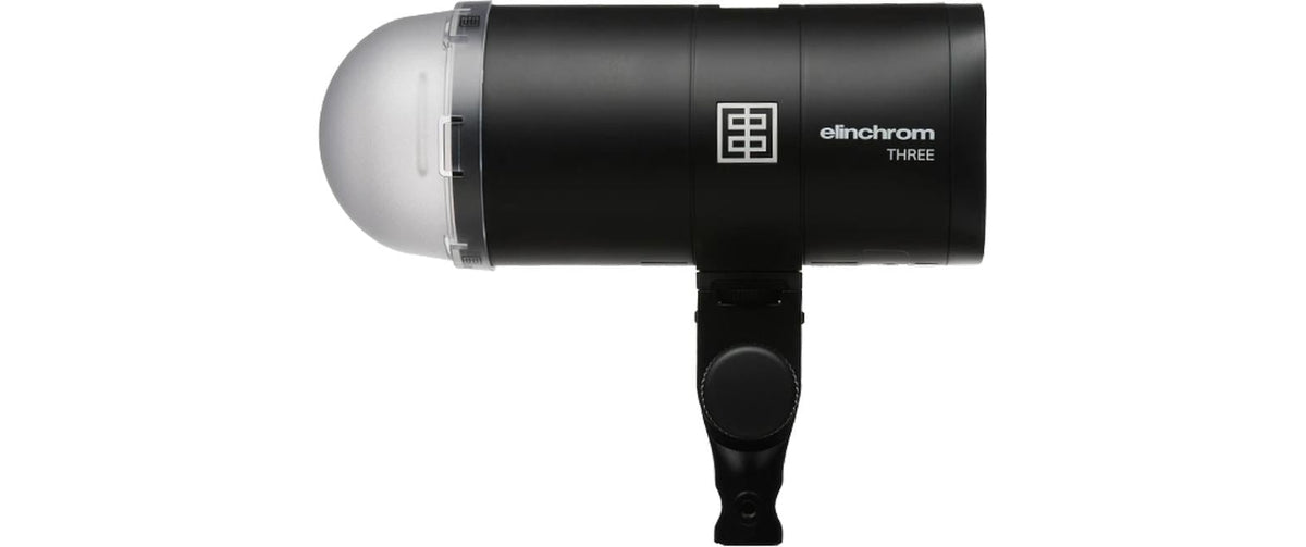 Elinchrom THREE Off-Camera-Blitz – Li-Ion 41,04 Wh, 1,2 s Recycling, Manuell/TTL – für Universal