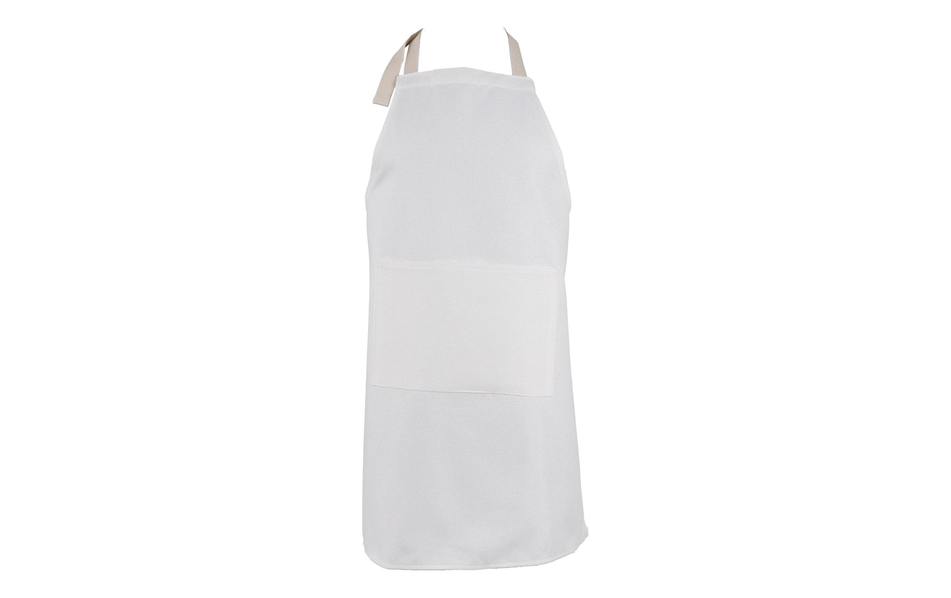 FTM Kochschürze – 6,5 × 80 cm, Beige, Baumwolle