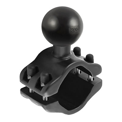 RAM Mounts Big Rail Basis L-, C-Grösse – Montagezubehör, Kugeldurchmesser 3,81 cm, Aluminium, Schwarz