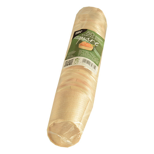 Papstar Schale pure, Holz, rund – Ø 6 cm, H 6 cm, natur – 50 Stk.