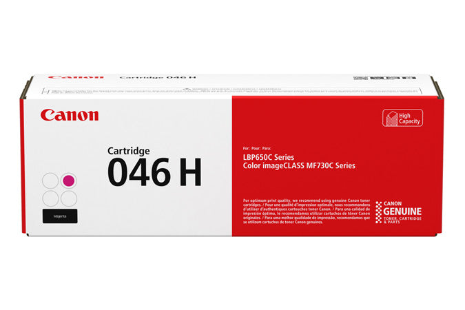 Canon Toner 046 H 1252C002 – magenta, 5000 Seiten – für LBP650C/LBP653Cdw/LBP654Cx