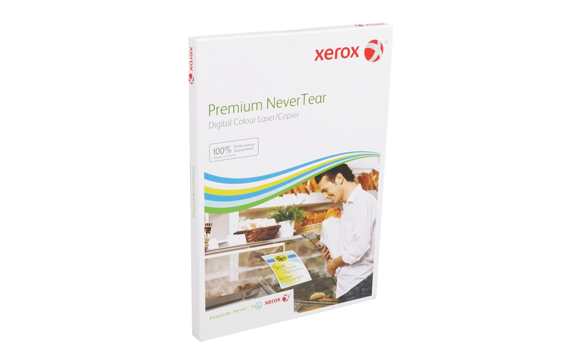 Antalis Xerox Polyesterfolie NeverTear Weiss – matt, A4, 95 µm, 125 g/m², Laser, 100 Blatt