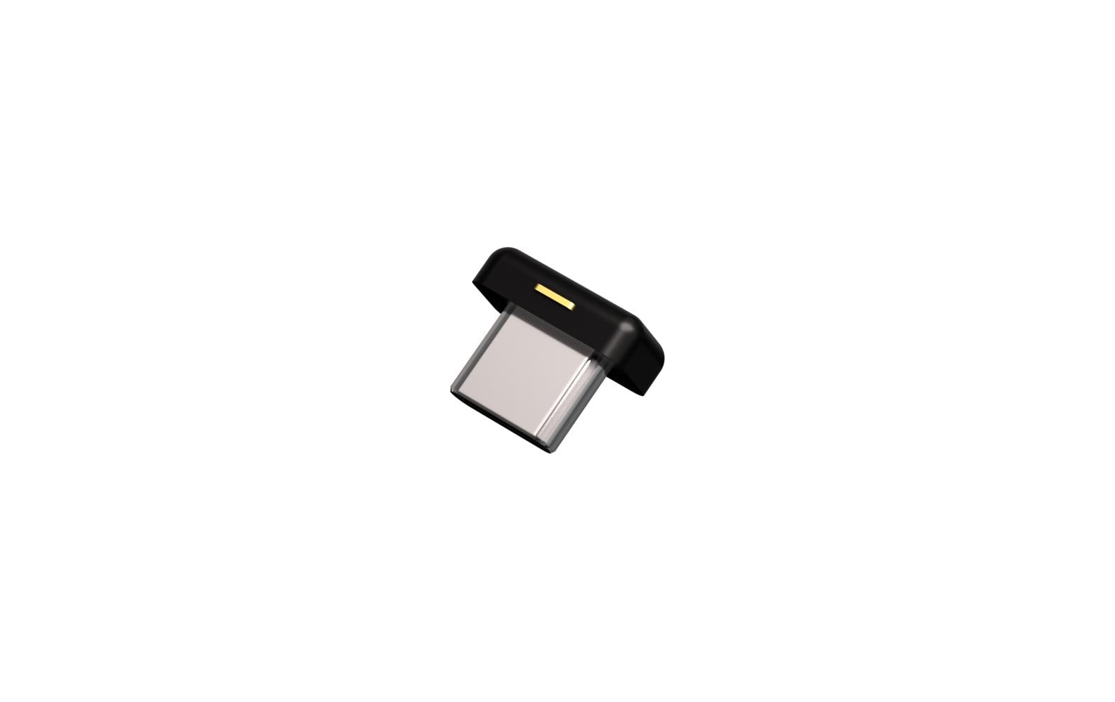 Yubico USB-Sicherheitsschlüssel – USB-C – Schwarz – für Windows, Mac OS, Linux