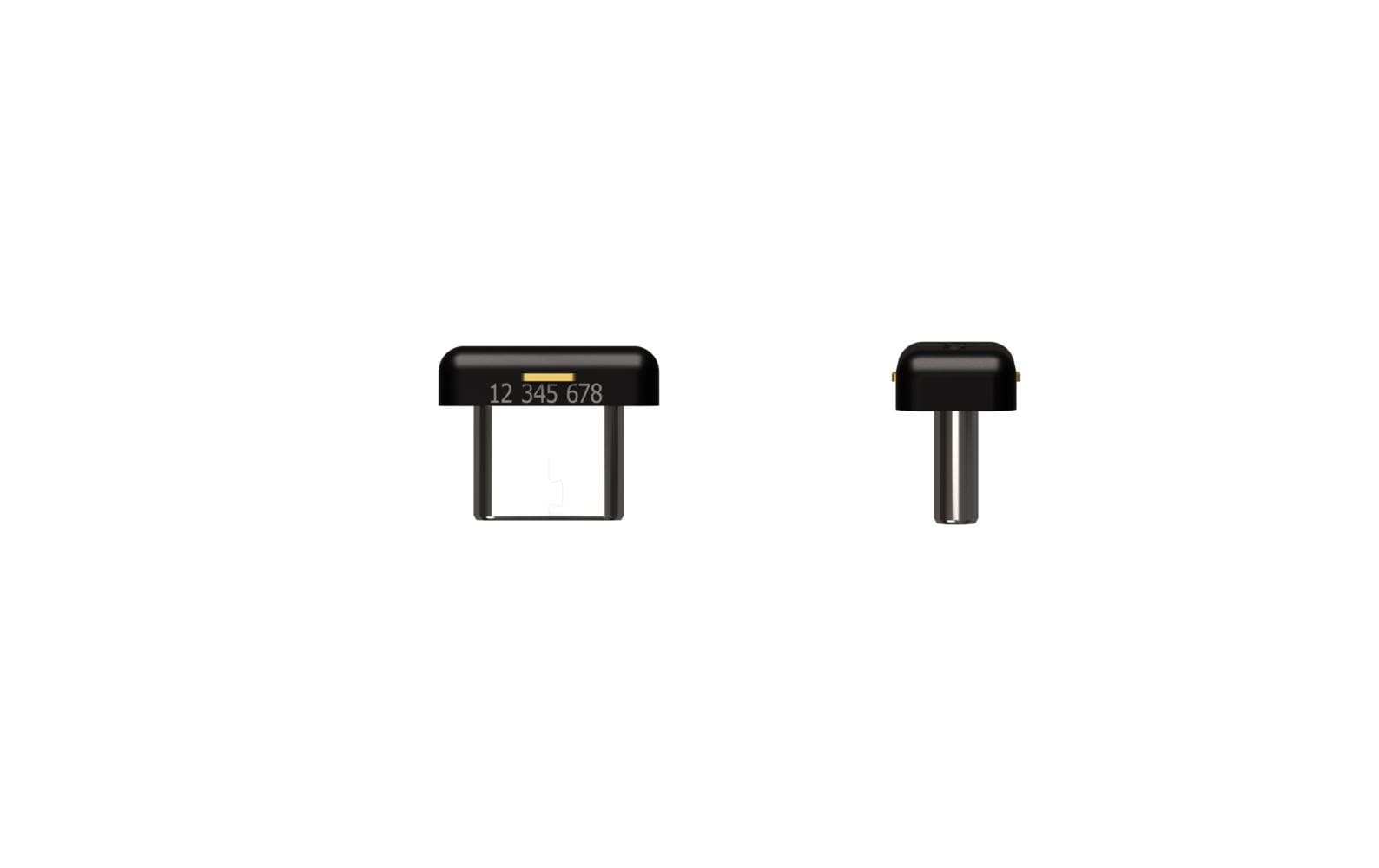 Yubico USB-Sicherheitsschlüssel – USB-C – Schwarz – für Windows, Mac OS, Linux